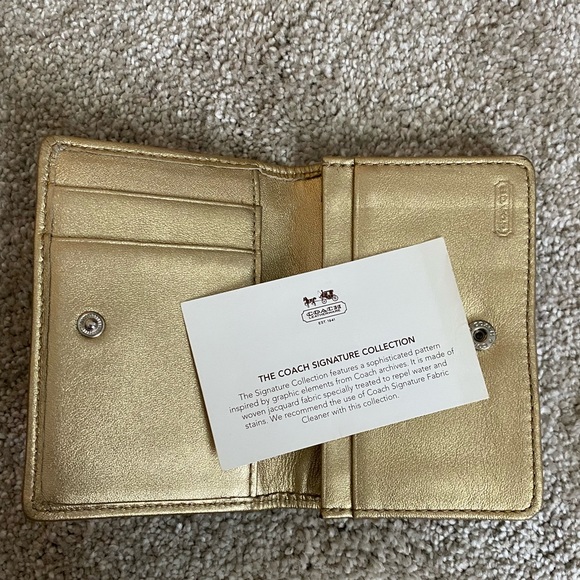 Coach Mini Wallet - Picture 3 of 4